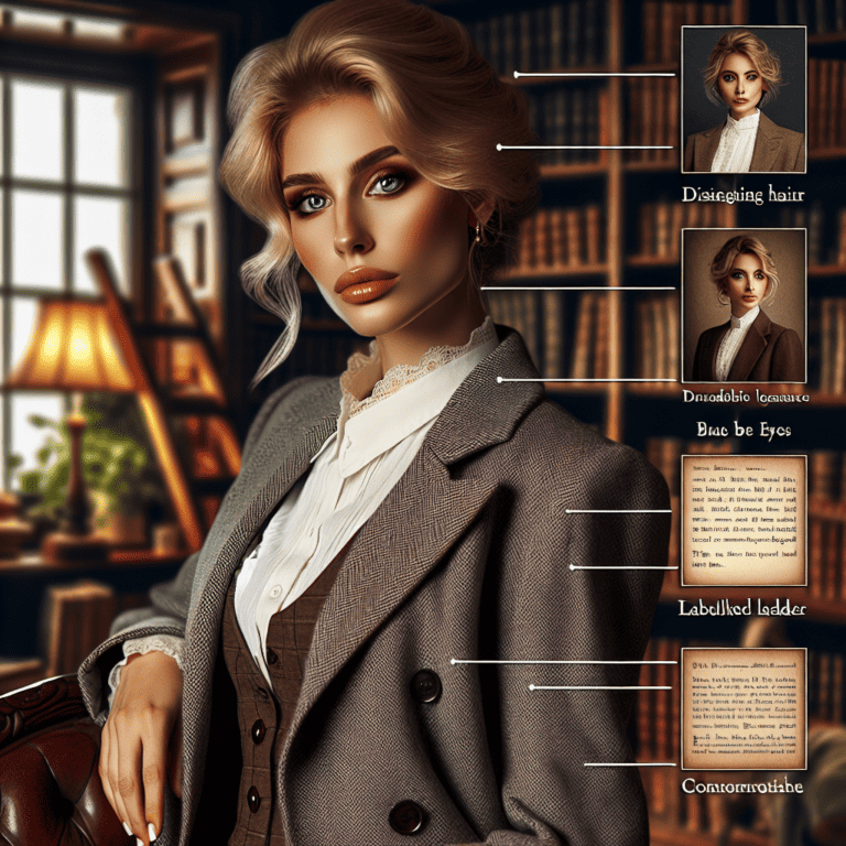 Imagined AI depiction of Madeleine Swann from "Madeleine" by Amal El-Mohtar, encapsulating the essence of this iconic archetype of Ally in the narrative.