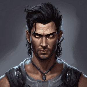 Imagined AI depiction of Carlos Norte from "For Want of a Nail" by Mary Robinette Kowal, encapsulating the essence of this iconic archetype of Philosopher in the narrative.