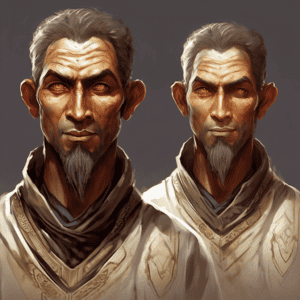 Imagined AI depiction of Bistami from "The Years of Rice and Salt" by Kim Stanley Robinson, encapsulating the essence of this iconic archetype of Mystical Philosopher in the narrative.