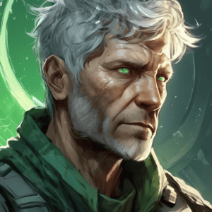 Imagined AI depiction of Josephus Miller from "Leviathan Wakes" by James S. A. Corey, encapsulating the essence of this iconic archetype of Detective in the narrative.