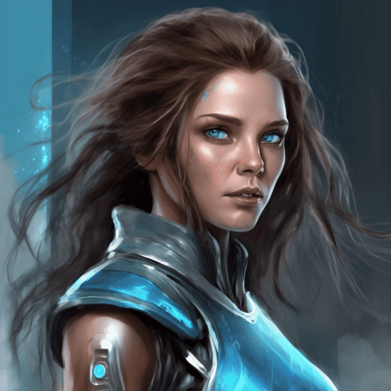 Imagined AI depiction of Wanda from "Spinning Silver" by Naomi Novik, encapsulating the essence of this iconic archetype of Heroine in the narrative.