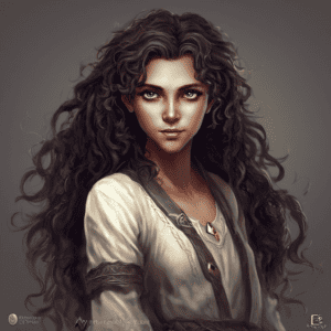 Imagined AI depiction of Ayşe Erkoç from "The Dervish House" by Ian McDonald, encapsulating the essence of this iconic archetype of Young Scientist in the narrative.