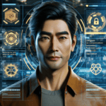 Imagined AI depiction of Yun Tianming from "Death’s End" by Cixin Liu, encapsulating the essence of this iconic archetype of Martyr in the narrative.